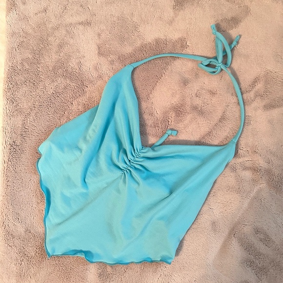 Blue open back top! - Picture 3 of 4